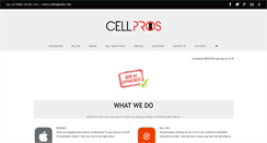 Desktop Screenshot of cellprosfresno.com